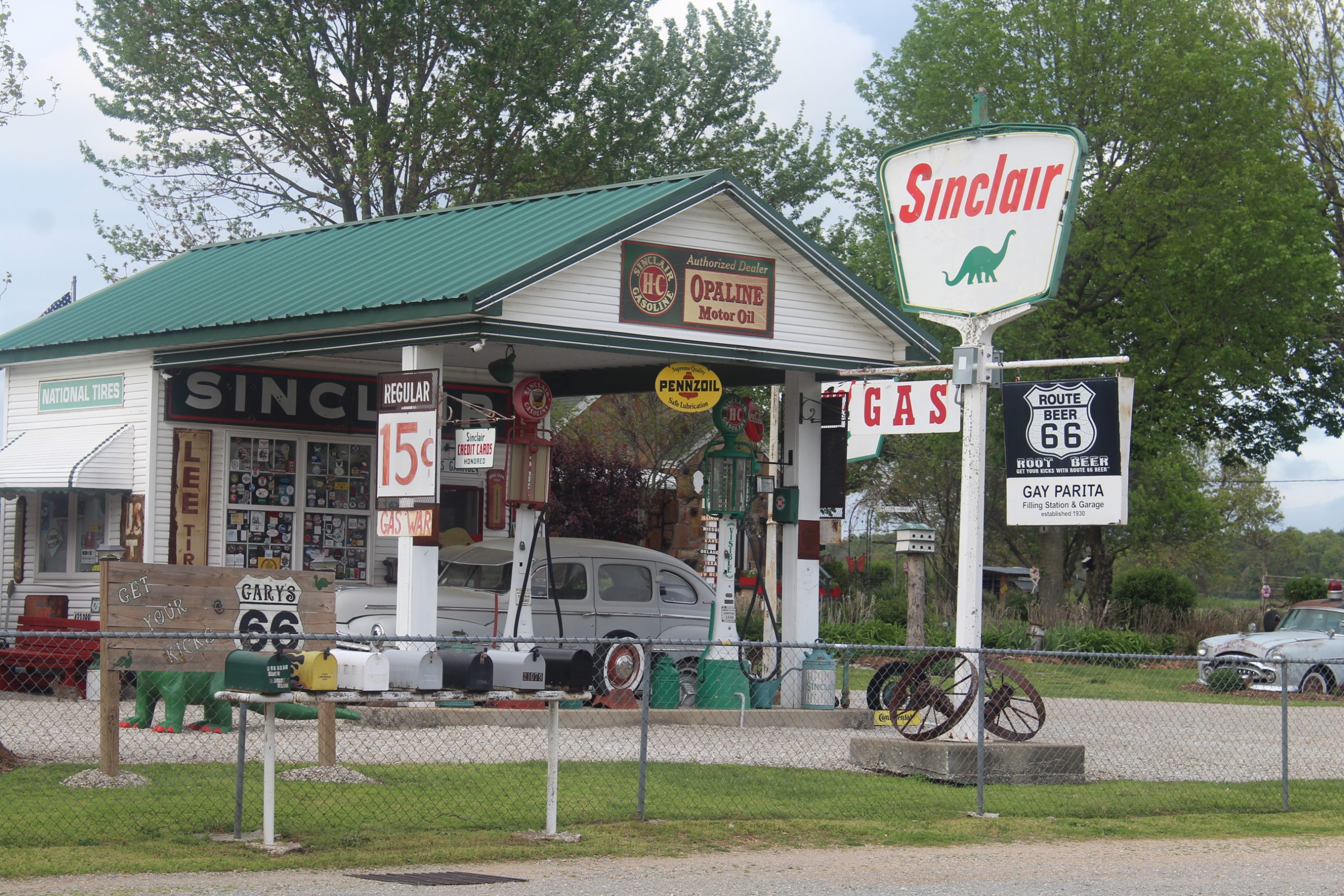 Gay Parita Sinclair Gas Station